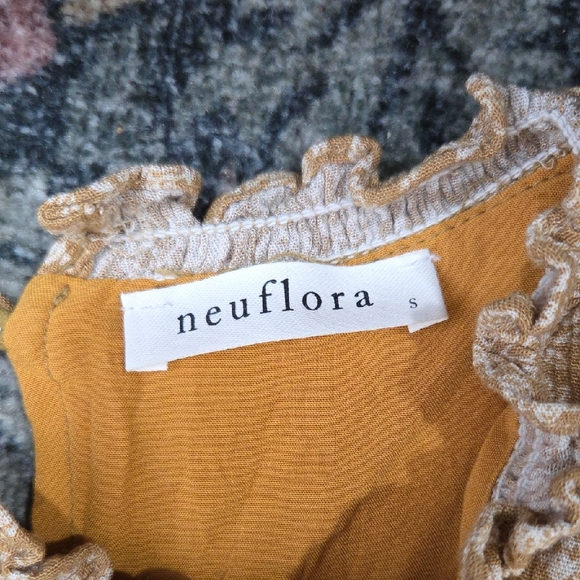 Neuflora Juliet Floral Long Sleeve Dress - Picture 2 of 6